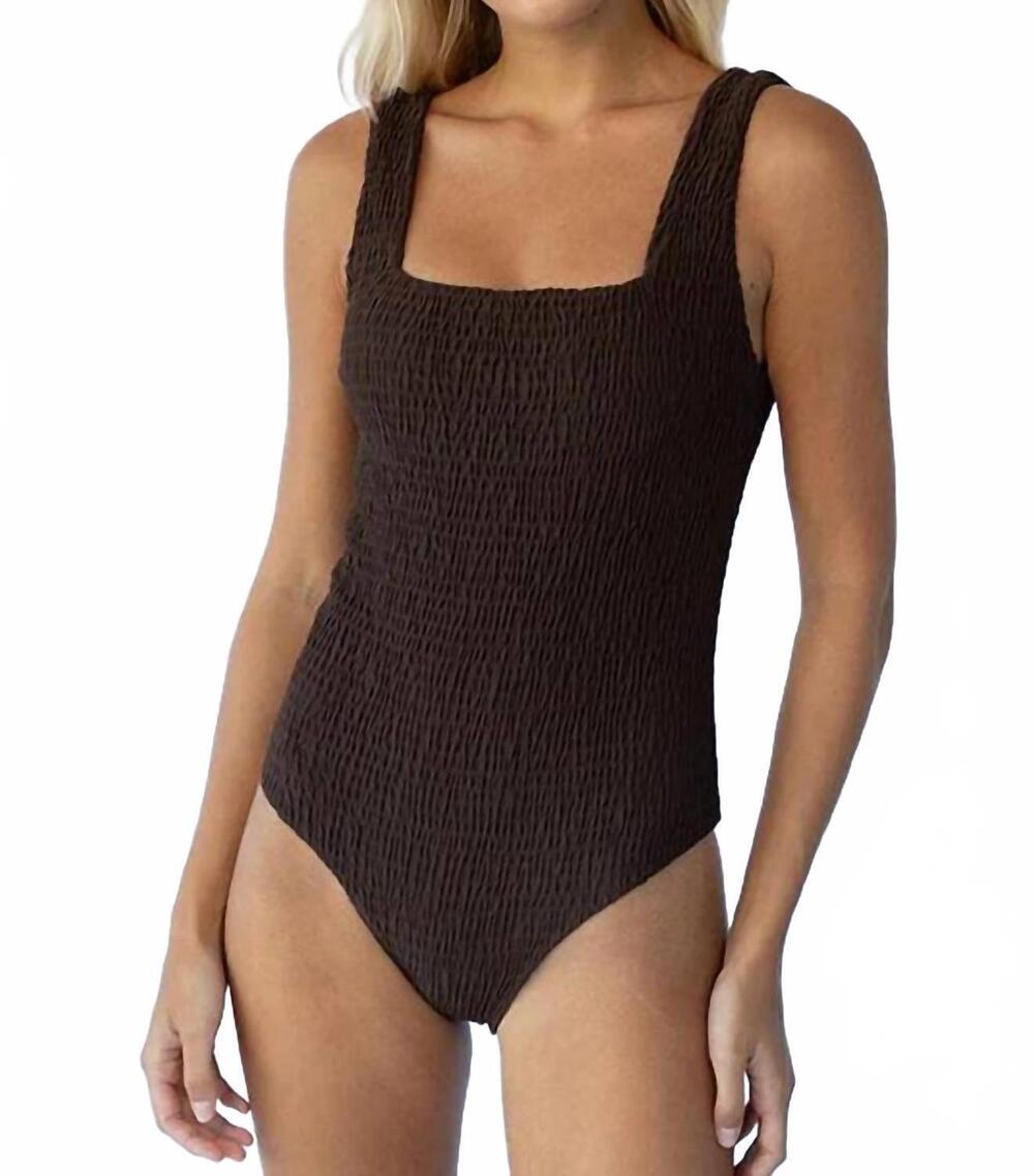 NEW CITRINE jenni one piece in cocoa
